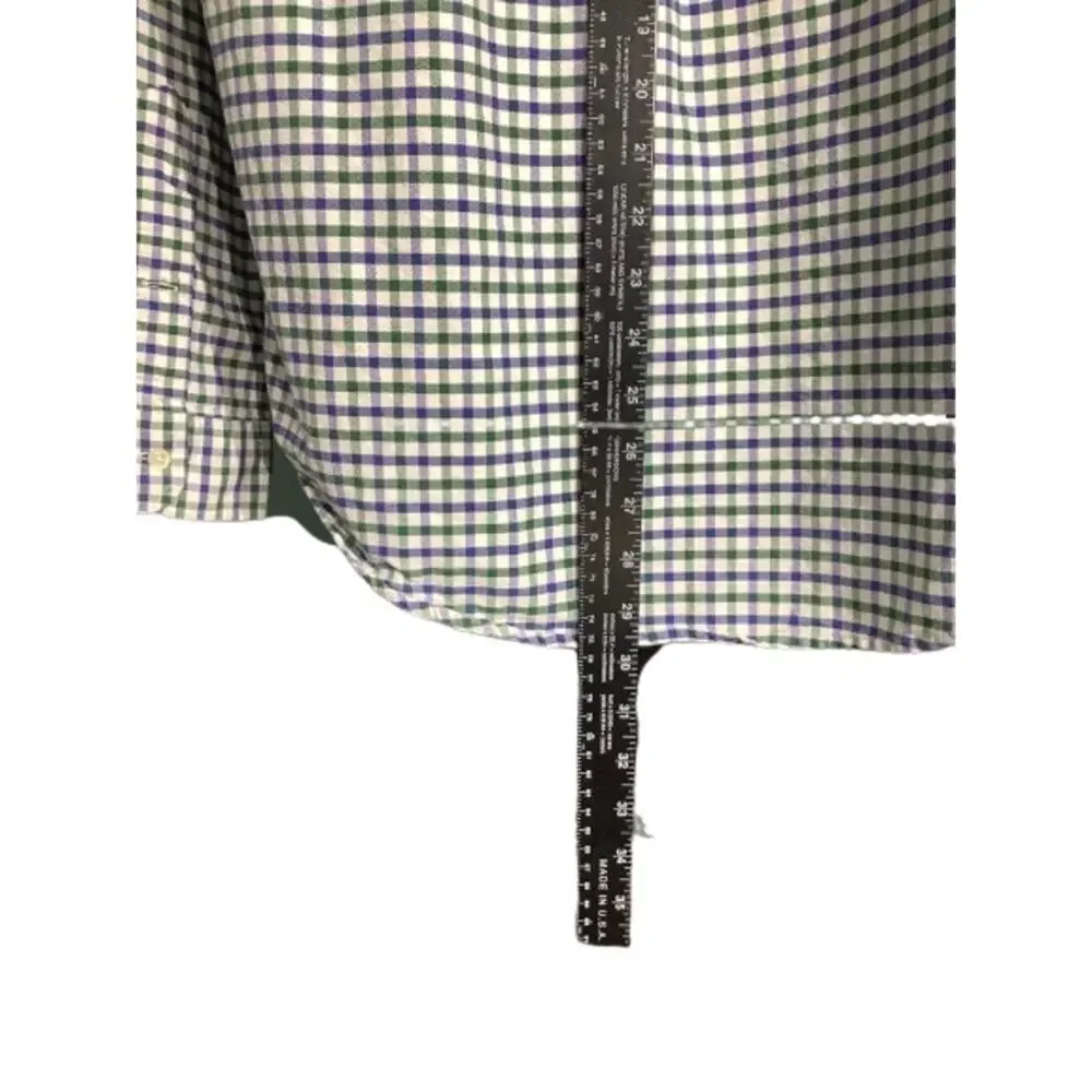 Polo Ralph Lauren Plaid Button Up Shirt Men’s Size Large—Preppy, Office, Classic